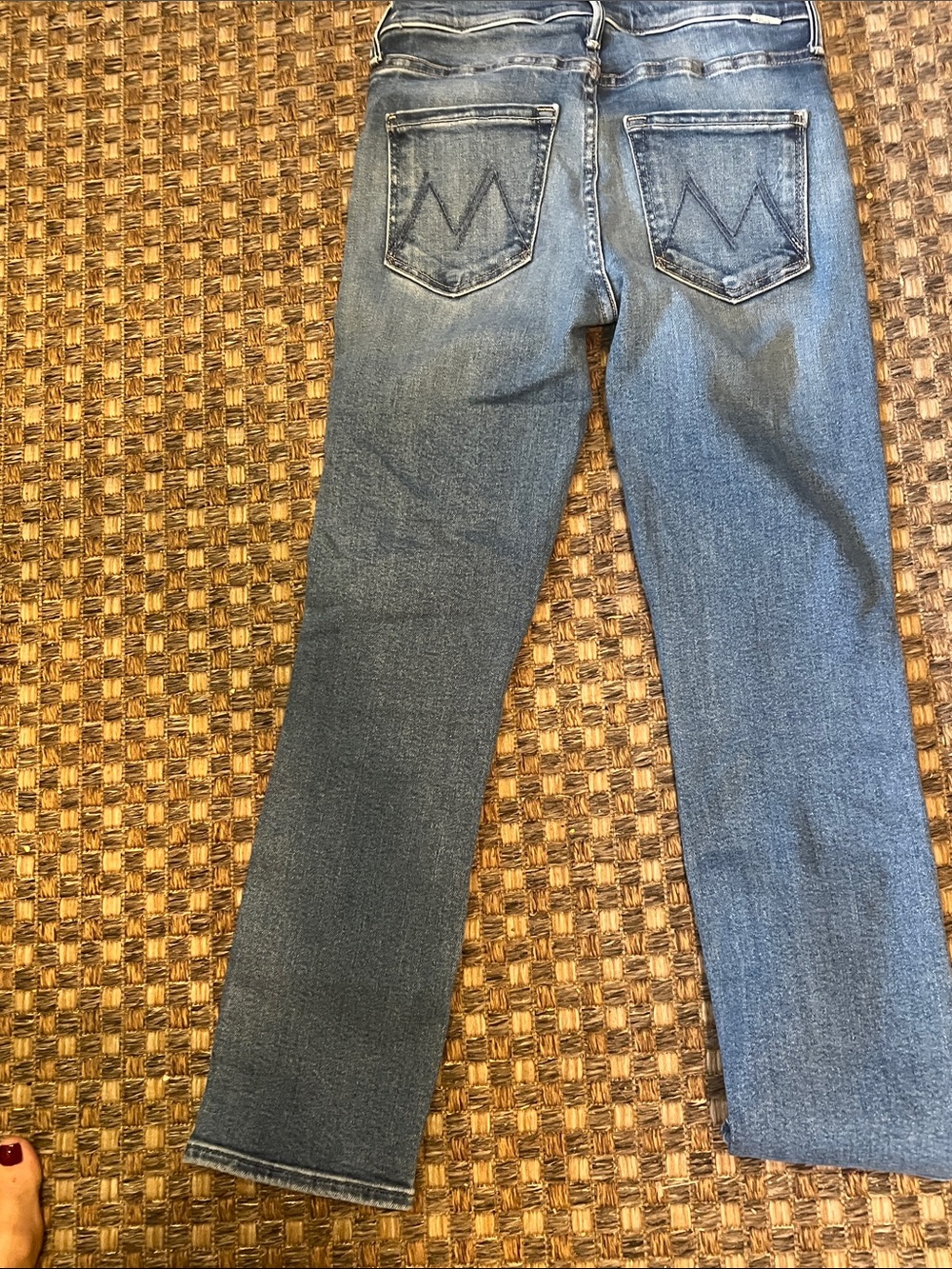 MOTHER Mid rise dazzler Jeans - Medium Blue Wash 26